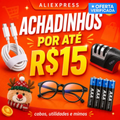 Imagem da oferta Achadinhos por até R$15 no AliExpress!