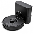 Imagem da oferta Robô Aspirador Inteligente Wi-Fi Kuanttum X10 Cor Preto 220V Integra Alexa Robot Vacuum MOP Passa Pano Mapeamento LDS 3