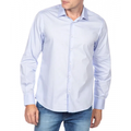 Imagem da oferta Camisa Social Azul Lisa - Camisaria Colombo 6XG