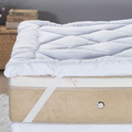 Imagem da oferta Pillow Top 400 Fios Toque De Plumas Casa Dona (casal)