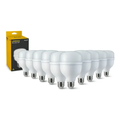 Imagem da oferta Kit 10 Lâmpadas LED Bulbo 50W Alta Potência Branco Frio 6500K Bivolt E27 - Super Bulbo Econômica 4000 Lúmens Ideal Galpão Fábrica Comércio