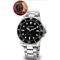 Imagem da oferta Relógio Prata Masculino Mondiane 32549g0mvne1 Cor Da Correia Prateado Cor Do Fundo Preto
