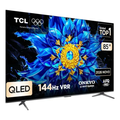 Imagem da oferta Smart TV TCL 85 Polegadas QLED 4K P8L WiFi Bluetooth Google TV HDR10+ 144 Hz VRR 85P8L