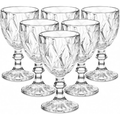 Imagem da oferta TAÇA DIAMOND TRANSPARENTE CONJUNTOS COM 6 PEÇAS