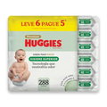 Imagem da oferta Lenços Huggies Higiene Superior Limpam 2x Mais 6 x 48 Un