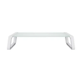 Imagem da oferta Suporte Fixo para Monitor Trust Monta em Vidro Temperado Branco - 25351