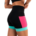 Imagem da oferta Shorts Cintura Alta Com Bolsos Ciclico Esportes - Feminino
