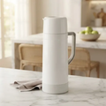 Imagem da oferta Garrafa Térmica Topázio Cristal 1l - Soprano Branco