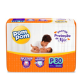 Imagem da oferta Fralda Pom Pom Protek Proteção De Mãe Jumbo P 30 Unidades
