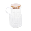 Imagem da oferta LYOR, Jarra de Vidro Borossilicato, Tampa de Bambu, Classic, 1,1L