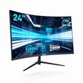 Imagem da oferta Monitor Gamer Curvo 24 FHD 180Hz 1ms Tela 1800R FreeSync e G-Sync Compatível Alto-Falantes Integrados HDMI 2.0