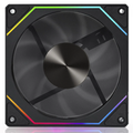 Imagem da oferta Cooler Para Gabinete Round5 Nordwind Black, ARGB, 120mm, PWM, Preto, R5-NORDWIND-FW-B-2196