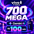 Imagem da oferta Economize mais de R$ 600: Vivo Fibra 700 Mega + Gemini AI Plus por R$ 100/mês