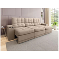 Imagem da oferta Sofá 4 Lugares Retrátil Reclinável Velosuede Neon Next Sofás