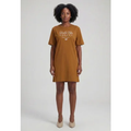 Imagem da oferta Vestido Feminino Colcci Decote Redondo Caramelo
