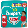 Imagem da oferta Fralda Pampers Pants Ajuste Total XG, 66 Un