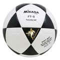 Imagem da oferta Bola de Futevolei FT5 Couro Sintetico Laminado Branco E Preto MIKASA