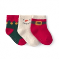 Imagem da oferta Kit Meia Bebê Menino Natal 3 Pares Multicor Carter's
