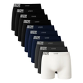 Imagem da oferta Kit Com 10 Cuecas Boxer Microfibra Adulto Usee Brasil