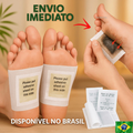 Imagem da oferta Kit Adesivo Relaxante Para Pés Reduz Inchaço e Remove Impurezas