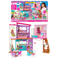 Imagem da oferta Casa de Bonecas Barbie Malibu Dois Andares Rosa Mattel