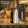 Imagem da oferta Mini Mixer Misturador de Bebidas Hivi Elétrico e Recarregável para Café e Whey