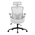 Imagem da oferta Cadeira Gamer DT3 Vita Super H Encosto Reclinável Apoio Cabeça Mesh - Cinza