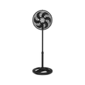 Imagem da oferta Ventilador de Coluna Preto 30cm Turbo 6 Pás Oscilante 220V Ventisol