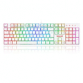 Imagem da oferta Teclado Óptico Gamer Redragon Surara Pro RGB Switch Azul ABNT2 Keycaps ABS Doubleshot Branco - K582W-RGB-PRO (PT-BLUE)