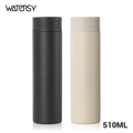 Imagem da oferta WATERSY Garrafa Térmica Minimalista 500ml Aço Inoxidável Ideal para Academia e Trabalho