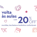 Imagem da oferta Volta às Aulas C&A com 20% de Desconto