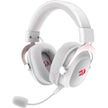 Imagem da oferta Headset Gamer Redragon Zeus Pro Branco Sem Frio Bluetooth Sorround 7.1 Microfone Removível - Branco e Rose Gold