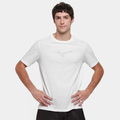 Imagem da oferta Camiseta Mizuno Lifestyle Masculina - Cinza+Branco