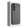 Imagem da oferta Capa Capinha Case Premium Anti Impacto Fosca Preta Translúcida com Proteção de Câmera para Samsung Galaxy S24 S24 P