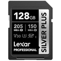 Imagem da oferta Cartão de Memória Lexar Professional Silver Plus SDXC UHS-I Card 128GB