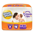Imagem da oferta Fralda Pom Pom Protek Proteção de Mãe M 80 unidades