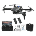 Imagem da oferta Drone Pro Full Hd Dobrável Wi-fi Câmera Completo 2 Baterias Preto -pro Full Fotografia Aerea Iniciantes Brincar