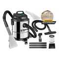 Imagem da oferta Aspirador De Pó E Água Inox Turbo 12 Litros 1200w Com Soprador E Bico Extratora Multiuso Tbac120 The Black Tools
