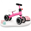Imagem da oferta Bicicleta de Equilíbrio Infantil 4 Rodas Sem Pedal (2 Cores)