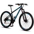Imagem da oferta Bicicleta Aro 29 Highlevel Aço Carbono Freios a Disco Suspensão Dianteira 21 Marchas