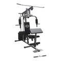 Imagem da oferta Estação Musculação 80Kg Multifuncional WCT Fitness Voador Barra Pulley Banco Scott Cadeira Extensora Academia Reside