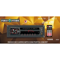 Imagem da oferta Mp3 Player First Option 6688 2024 Radio Automotivo Bluetooth Toca Som Carro 2 Usb 1 Din Pendrive
