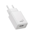 Imagem da oferta Carregador USB de Parede Bivolt e Universal Branco - WC1AE ELG