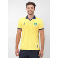 Imagem da oferta Camisa Masculina Vôlei Brasil Olímpica Cbv - Amarelo Bodywork