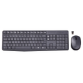 Imagem da oferta Teclado e Mouse sem Fio MK235 Logitech Preto