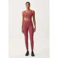 Imagem da oferta Legging Feminina Canelada Sem Costura Vinho