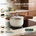 Imagem da oferta Panela de Pressão Vitrex Moncler 4.2 L Cerâmica e Indução