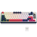 Teclado Gamer RGB LED Bluetooth 2.4 GHz USB-C