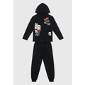 Imagem da oferta Conjunto Infantil Brandili Estampado Preto