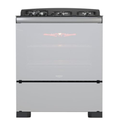 Imagem da oferta Dako Fogão 5 Bocas Preto com Frente em Vidro Espelhado e Timer Digital Diplomata Glass Grill Style Bivolt